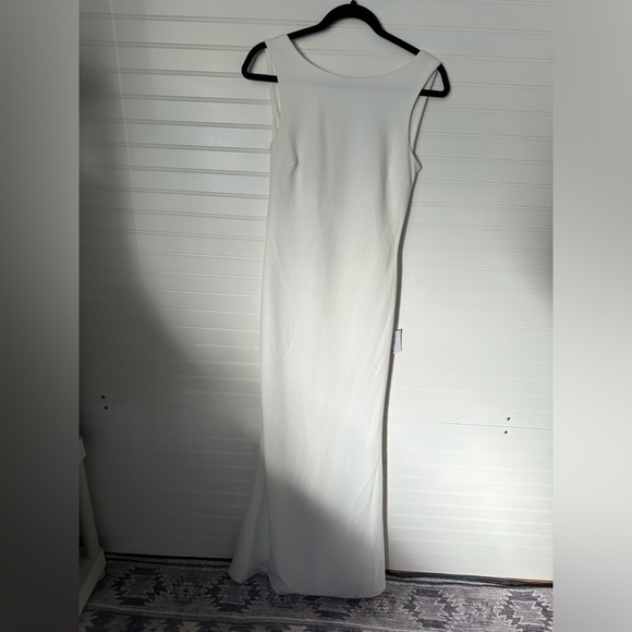 Lulus Love In Your Eyes Ivory Knotted Mermaid Wedding Dress - Picture 9 of 11